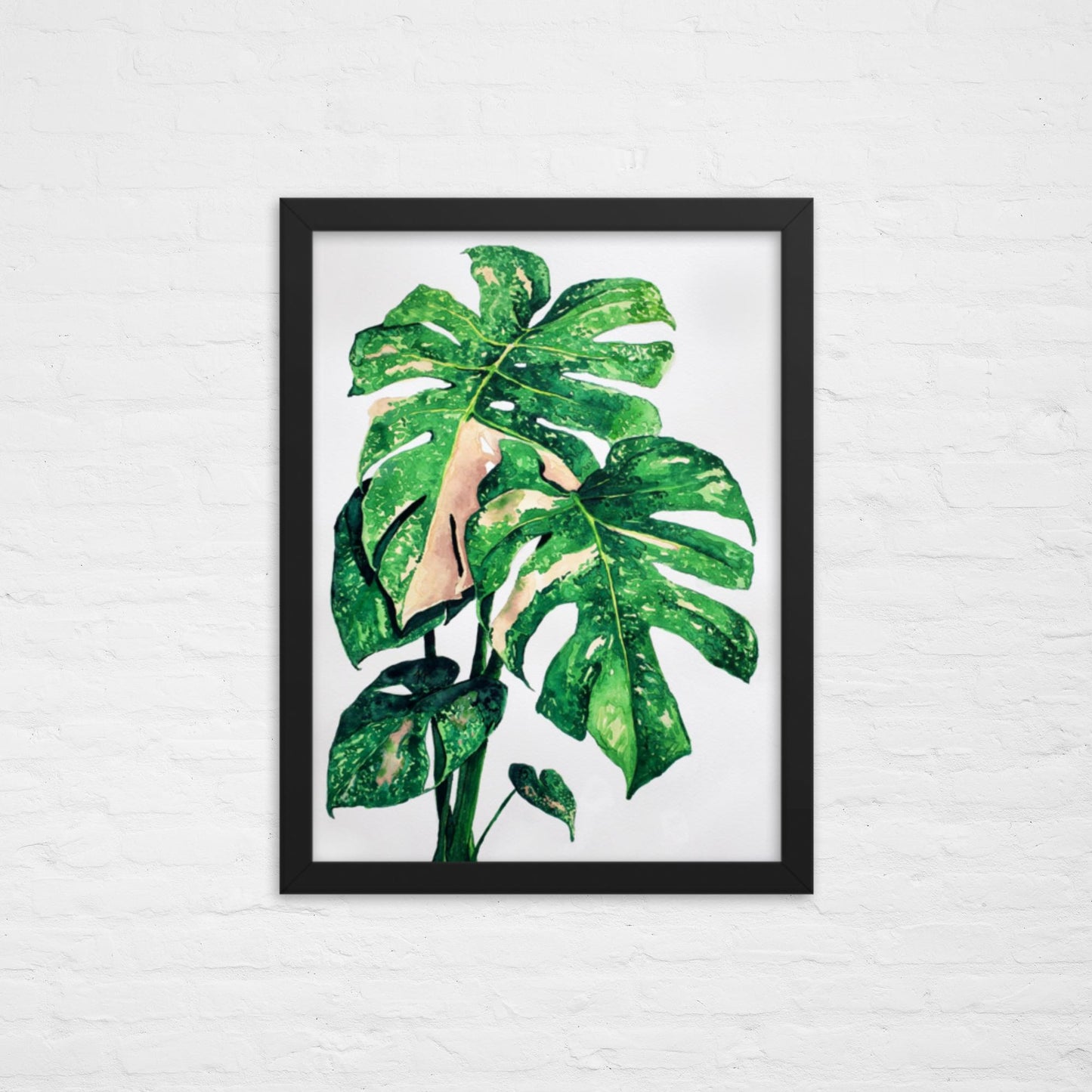 Monstera Print - 12x16"