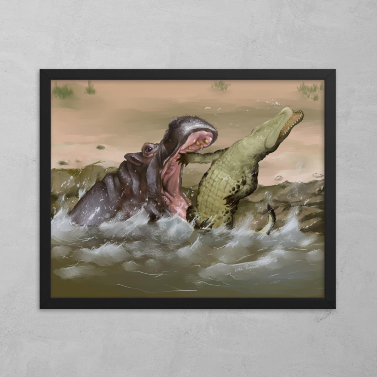 Dangerous Waters Print