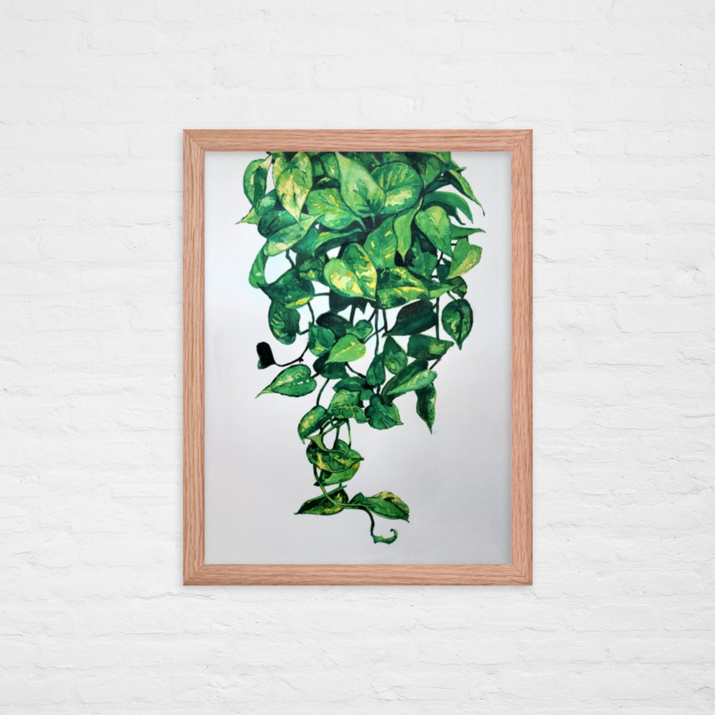 Pothos Plant Print