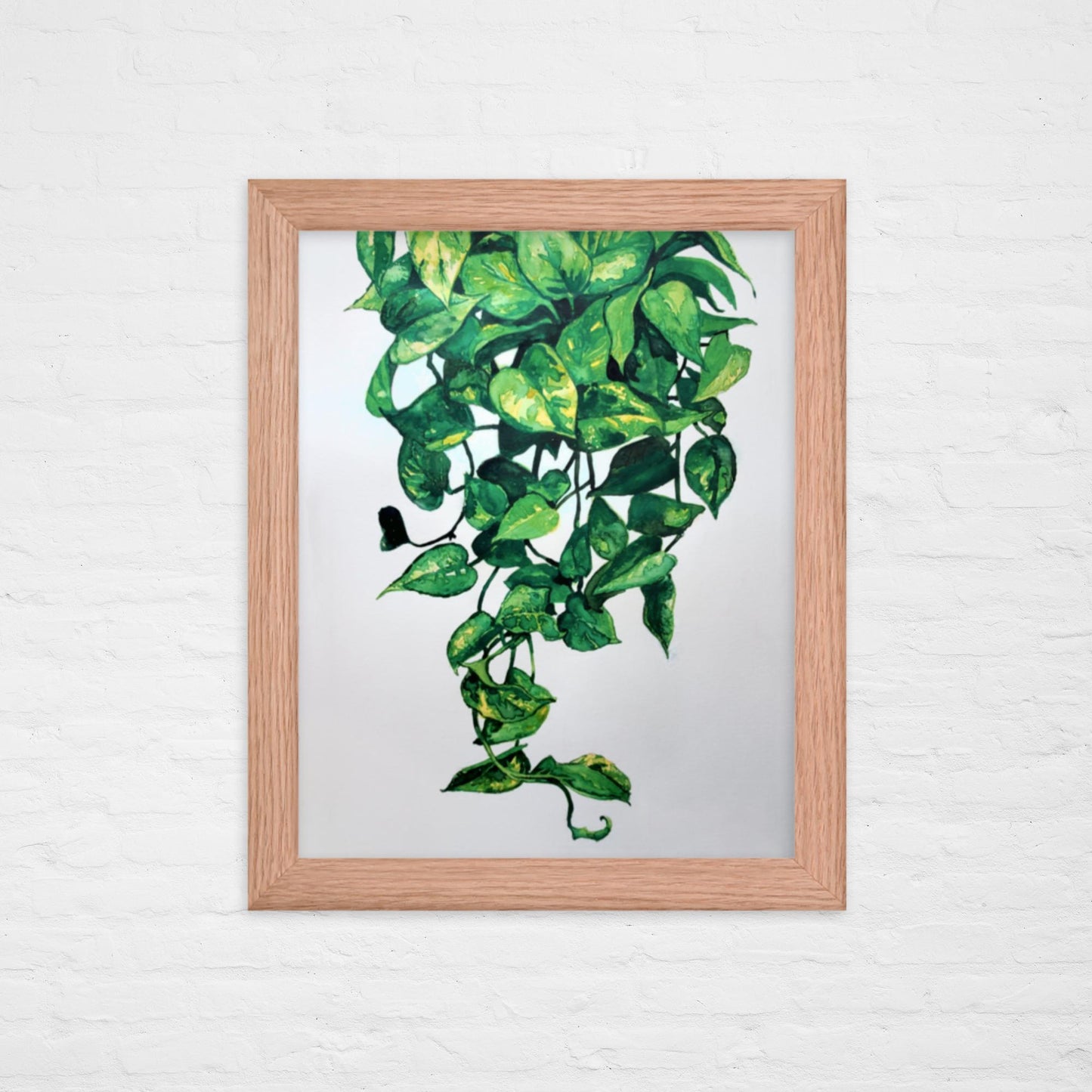 Pothos Plant Print