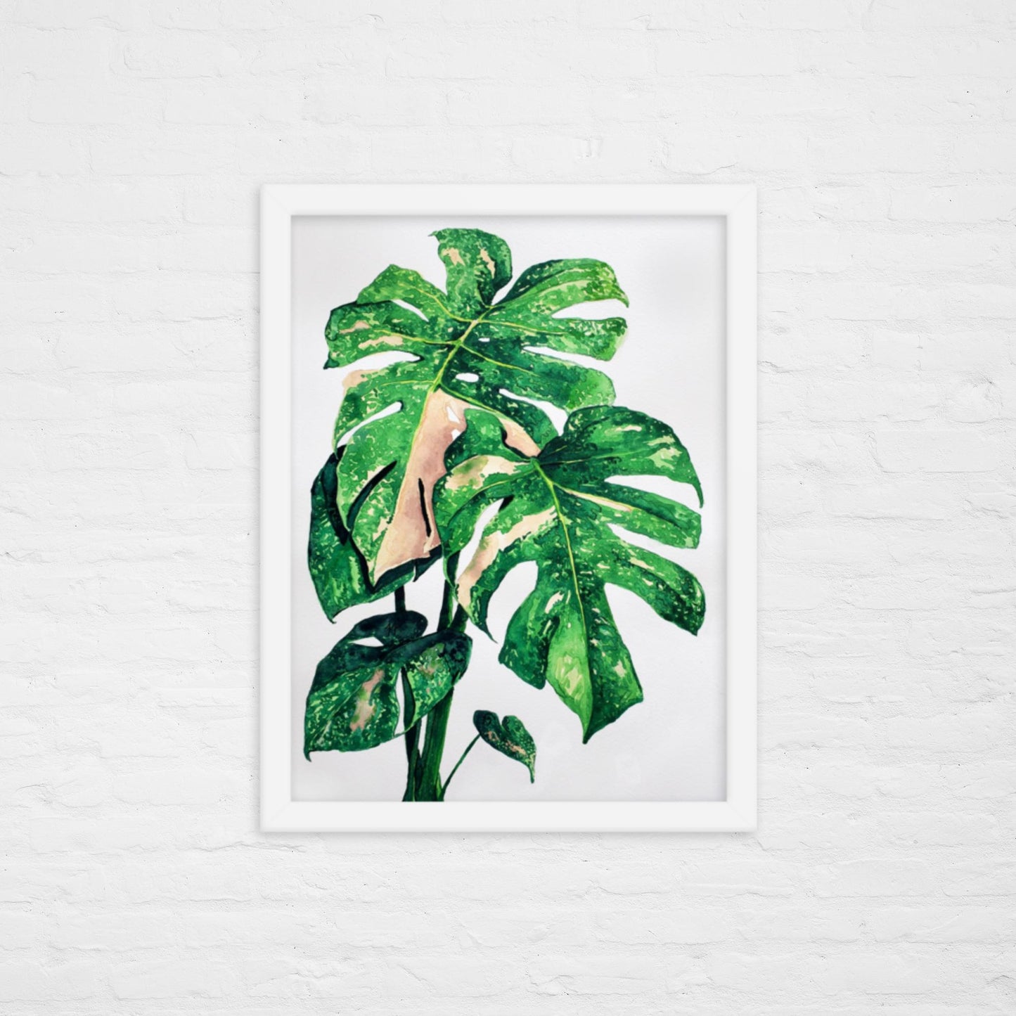 Monstera Print - 12x16"