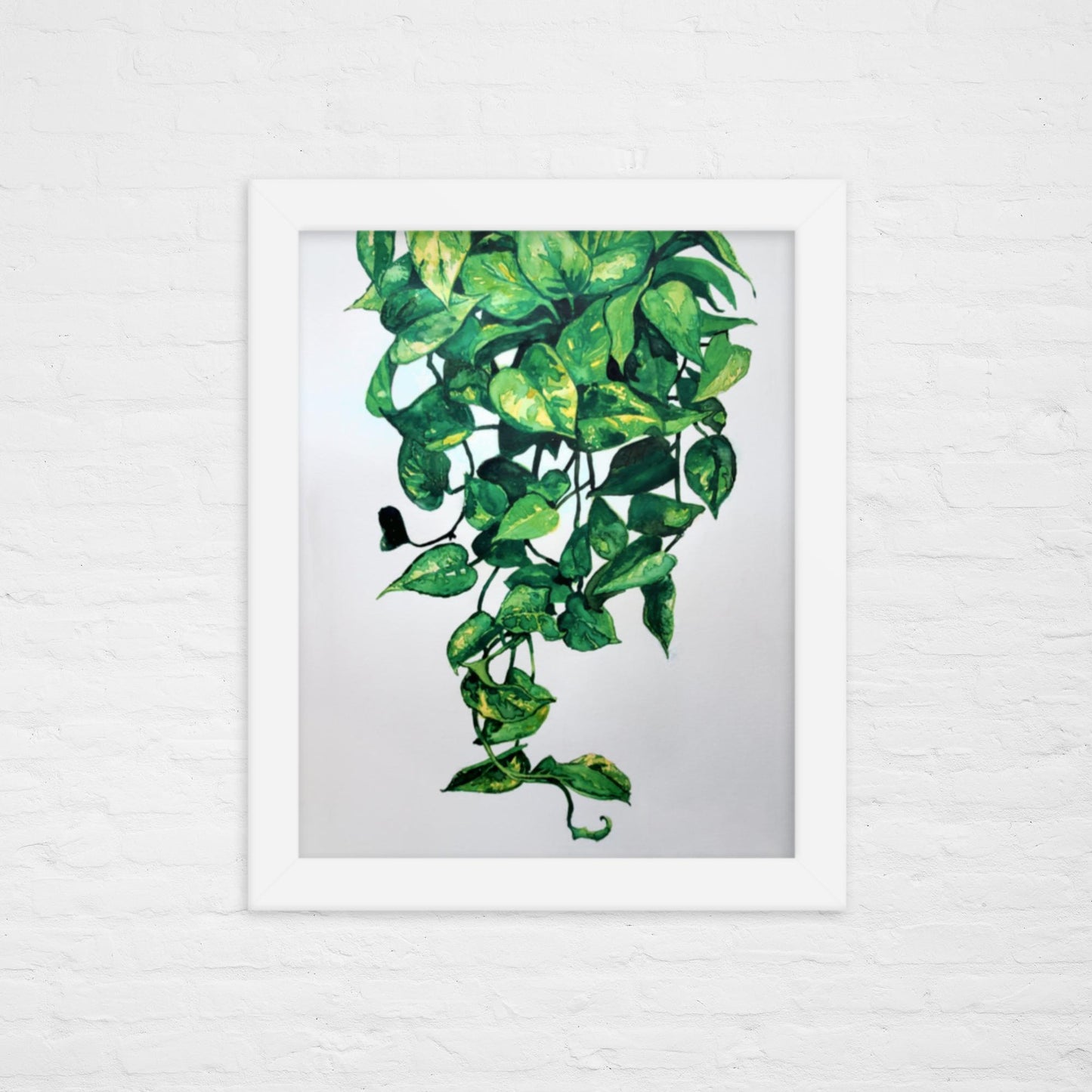 Pothos Plant Print