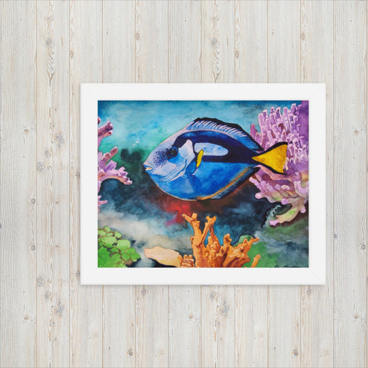 Blue Tang Print