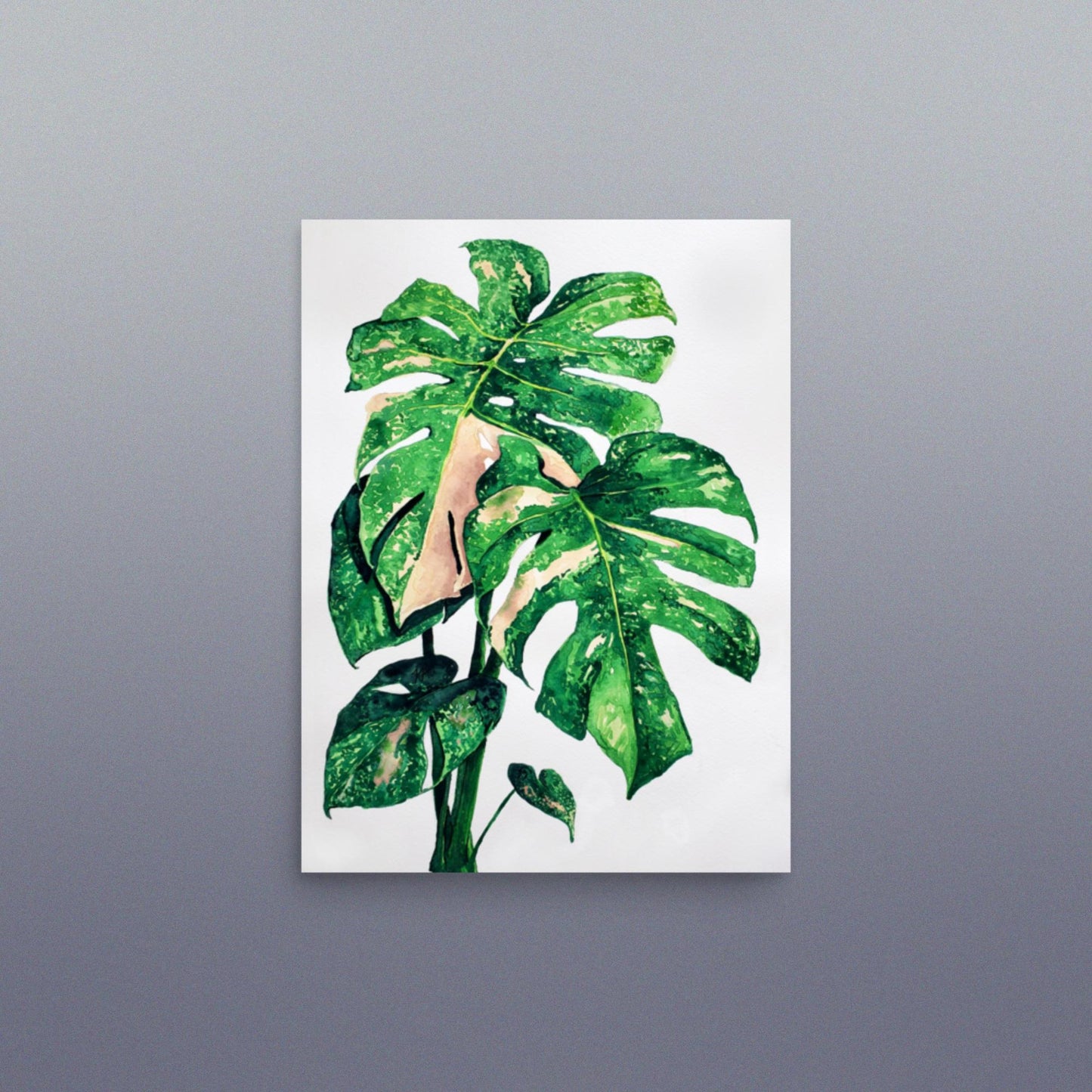 Monstera Print - 12x16"