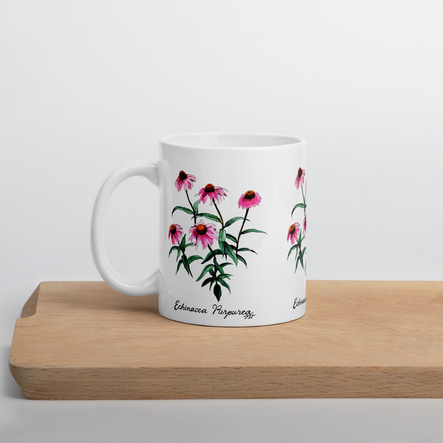 Echinacea Artwork Mug