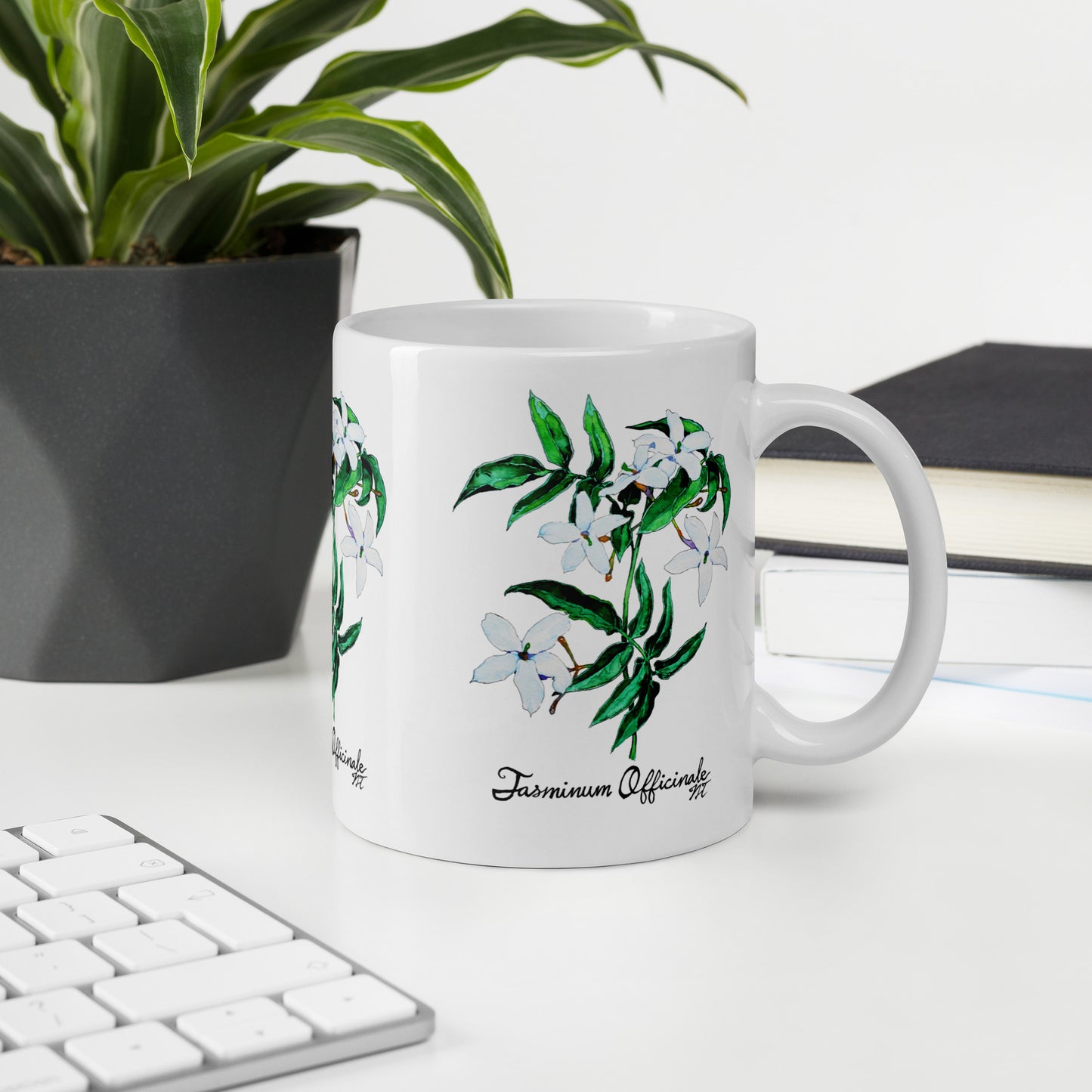 Jasmine Artwork Mug