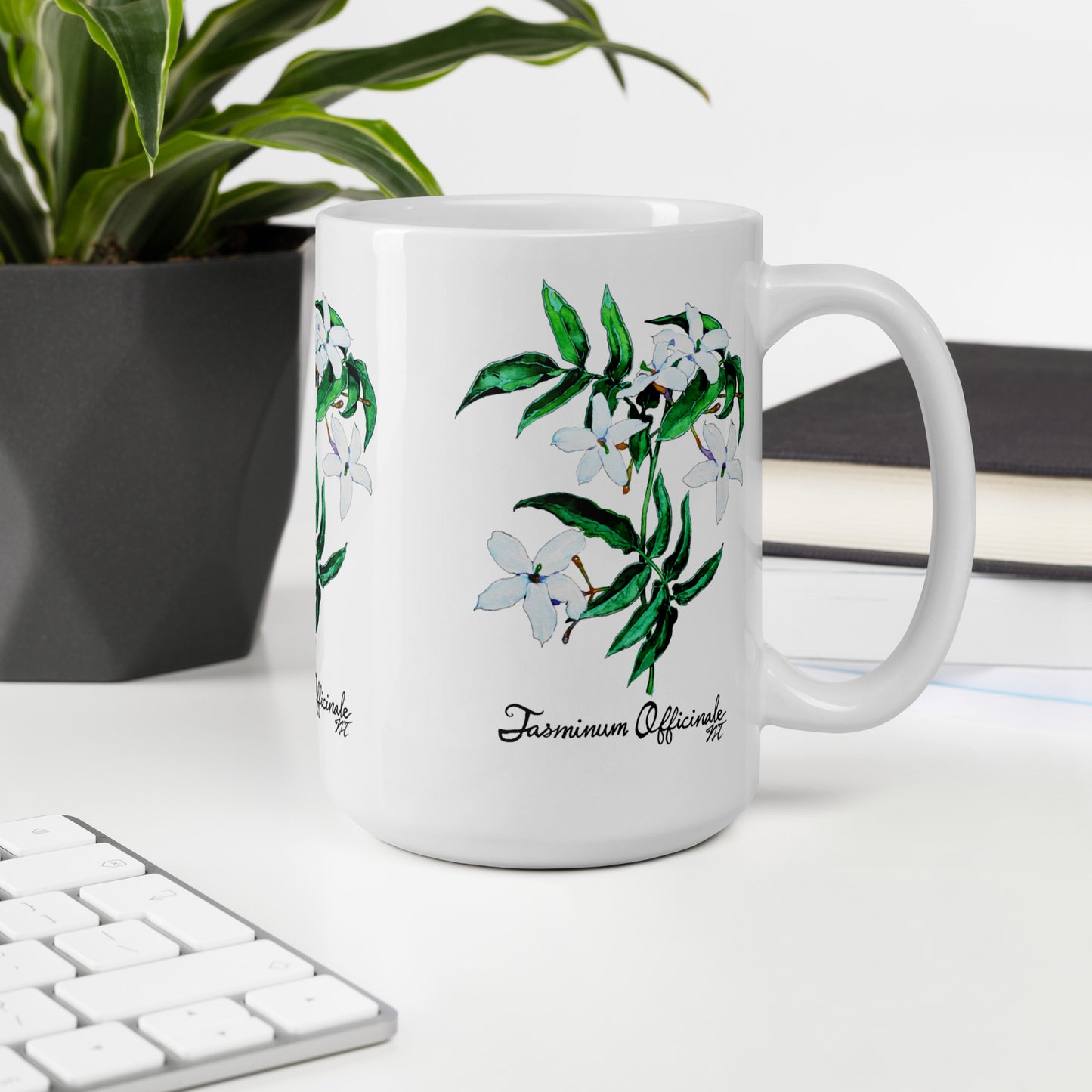 Jasmine Artwork Mug