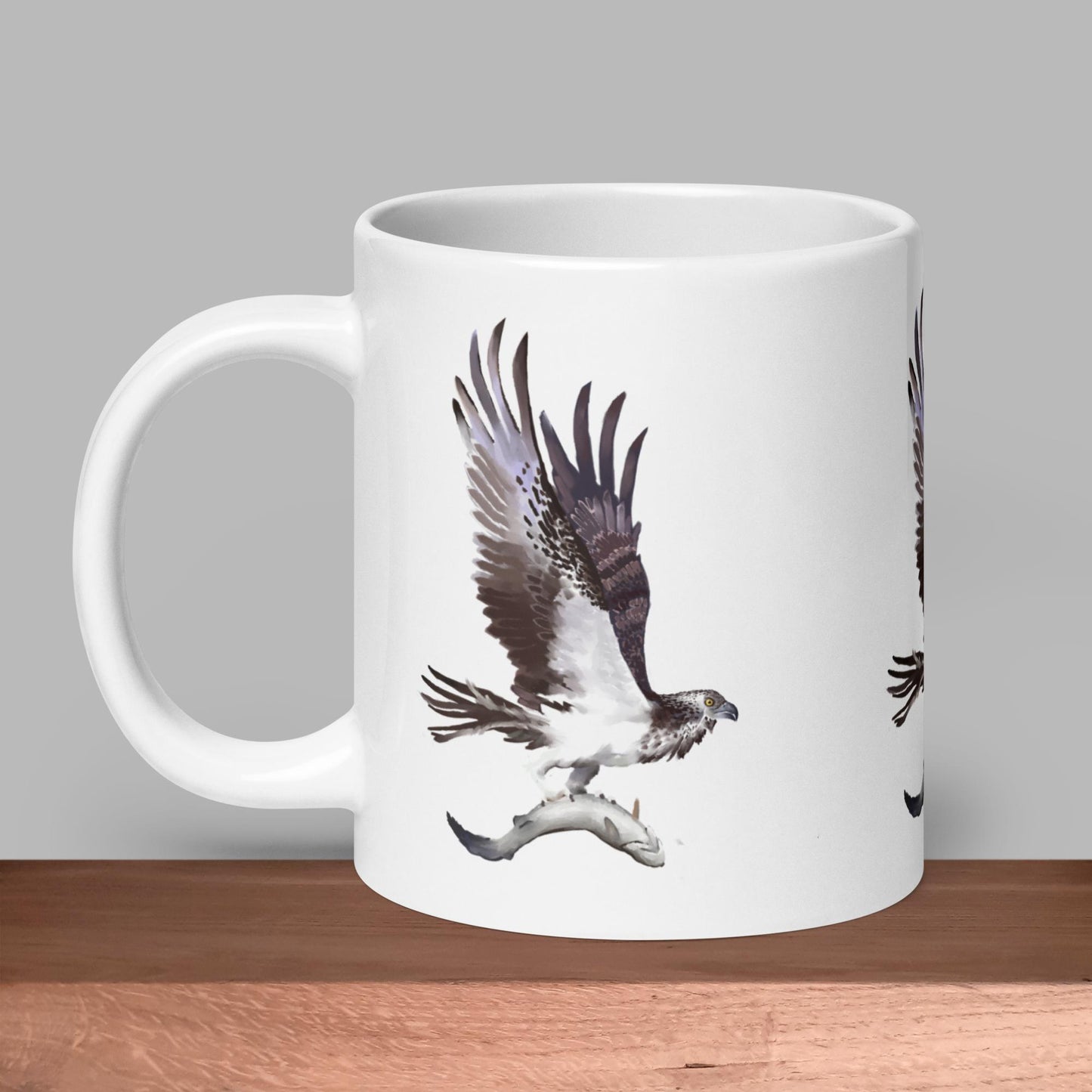 Fishing Hawk Mug