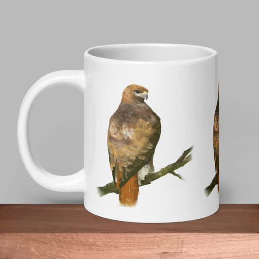 Red-Tailed Hawk Mug