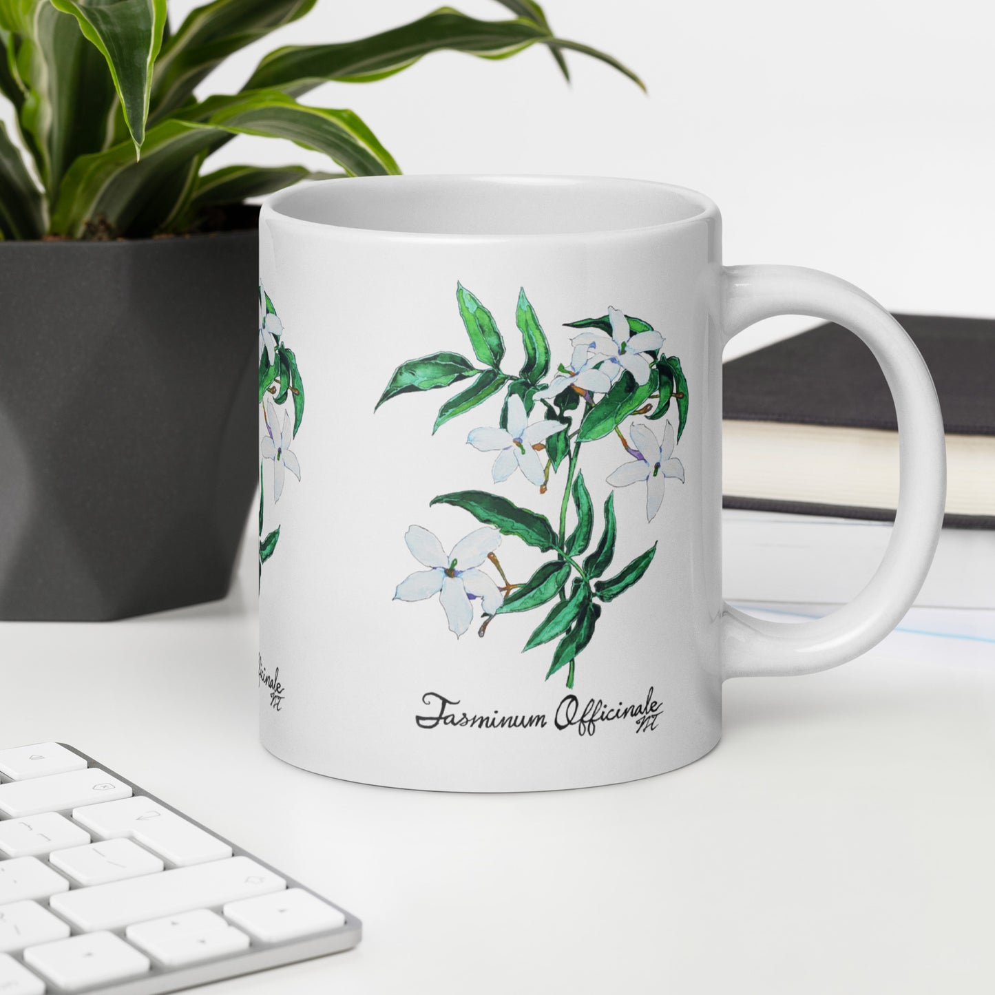 Jasmine Artwork Mug